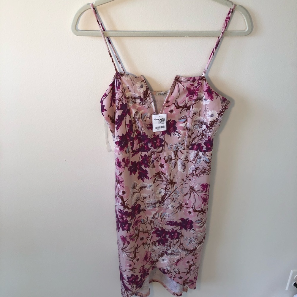 NWT Pink Floral Dress